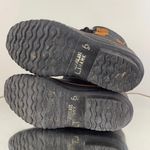 LaCrosse Black Brown Leather Felt Lined Lace Up Mid Calf Waterproof Winter Boots Photo 8