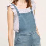 Mother | Swooner Overalls in Unexpected Storm | 25 Blue Photo 0