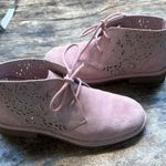 Hush Puppies  Womens Cyra Catelyn Chukka Boots pink suede size 7.5 Photo 5