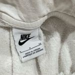 Nike  White Gold Swoosh Pullover Hoodie Women’s Small Photo 1