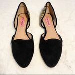 Betsey Johnson Black Suede Animal Leopard Slip Ons Flats Shoes
COCOH Size 6 Photo 1