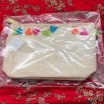 Shiraleah  | bag/pouch/clutch Paper straw shell with colorful tassel trim. Photo 2