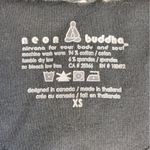 Neon Buddha Knit Collar Patchwork Style Blazer Jacket Size XS Black Photo 6