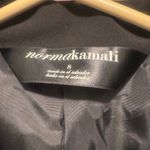 Norma Kamali Women's Black Blazer Size 8 Career Business Office Single Breasted Photo 2