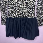 Miroh Leopard Bubble Hem Mini Dress. Size L Tan Size L Photo 2