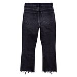 Gap  High Rise Kick Flare Jeans Washed Black Petite Size 26 / 2P Stretch Cropped Photo 2
