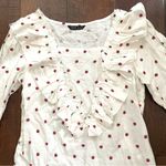 SheIn strawberry ruffle top, size S/EU36/US4 Photo 2