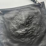 Brighton Elegant Black Embossed Shoulder Bag Photo 2