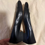 Salvatore Ferragamo  vintage Black Leather Flats Photo 8