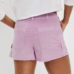 American Eagle  Stretch ‘90s Boyfriend Cargo Shorts size 16 Photo 5