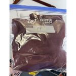 Lush Clothing Lush Womens Dress Tie Waist Ribbed Sleeveless Burgundy Knit‎ Bodycon Small Photo 8