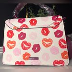 ALDO Lips Print Satchel Bag w/ Crossbody Strap NWT Photo 3
