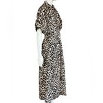 Anthropologie Exquise  Cotton Blend
Relaxed Leopard Tobie Shirt Dress Size XLarge Photo 6