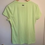 FILA NWOT  neon stretch workout shirt Photo 2