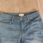 Haute Hippie  Cropped Light Washed Denim Jeans Photo 3
