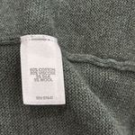 Pure Jill Knit Sweater Olive Green Silk Wool Blend Pullover Front Pocket M Size M Photo 6