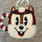 Disney  Pajama Top Shirt Holiday Christmas Cocoa Desserts Mickey Minnie Mouse NWT Photo 4