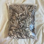 Y2K Snake Print Plunge Neckline Gray Animal Pattern Mini Dress Size Medium Tan Photo 9