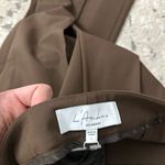 L'Academie L’Academie by Marianna Benigna Trouser in Dark Brown Size Large NWT Photo 2