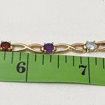 925 Gold filled Birthstone Bracelet Photo 6