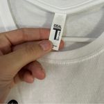 Next Level Apparel 🦋 Ideal by Next Level White Short Sleeve T-Shirt Peace Love Starbuck Small Photo 1