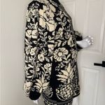 Farm Rio  Floral Black and Cream Knit Cardigan Photo 6