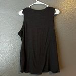 AthleTech Black “Hustle” Graphic Tank Top Women’s Medium Workout Athletic Shirt White Photo 3