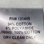 WHIT Textured Asymmetrical Striped Skirt Size 4 White Photo 9