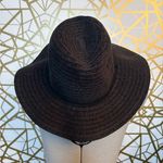 Free People  Black Soft Acrylic Hat, OS Photo 0