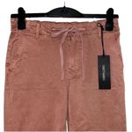 Driftwood  Mauve Embroidered Stitch Cuffed Leg
Pants(Size Small) Photo 10