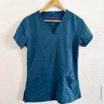 Marilyn Monroe  Teal Short Sleeve V-Neck Top Photo 2