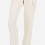 EXPRESS High Waisted Paperbag Belt Mom Pants Photo 2