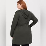 Torrid  Active Olive Ponte Anorak Jacket - Size 18/20 (2) Photo 1