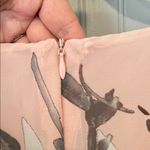 Connected Apparel  Light Pink Floral Mini Dress | Size 8 Photo 5