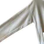 F. H. Clothing Off White Cotton Mock Neck Boxy Pullover Womens Sweater SZ L Size L Photo 5