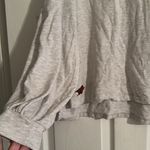 Champion  Womens Arkansas Razorbacks L Gray Long-Sleeve Shirt Puff Sleeves Photo 5