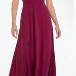 Dress the Population New  Women’s Small Dark Magenta Purple Parker Gown Dress Photo 0