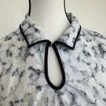 Nike Cream Fitted Polo Blouse Photo 2