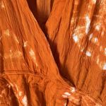 Free People Orange tie Dye Skort Romper Photo 4