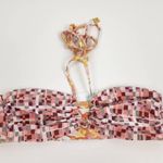 l*space L* Dawn Bikini Top Reversible Convertible Size Small NWT What in Carnation Photo 2