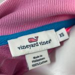 Vineyard Vines  pink striped quarterzip pullover sweatshirt Photo 3