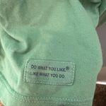 Life is Good Women´s Green Cotton T-Shirts M Long Sleeve "Under the Weather" Photo 5