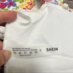 SheIn Flounce Cold Shoulder One Piece Floral Bathing Suit NWOT Small Ruching Photo 11