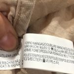 ZARA  beige 3/4 sleeve full zip jacket Photo 8