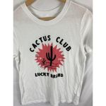 Lucky Brand  Cactus Club Crew Neck Tshirt Size Medium Photo 2