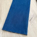 Frank & Eileen Wicklow Denim Cropped Chino Pants in True Blue Denim Wash | 8 Photo 5