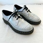 Dr. Martens 1461 RS Silver Iced Metallic Oxford Shoes Men's Women's 8 UK 6 Photo 2