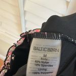 Baltic Born Baltic Born Nikki Black And Pink Floral One Piece Swimsuit Size Medium Photo 5