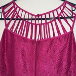Antonio Melani  size 6 fuschia dress strappy cage cutout neckline sleeveless NEW Photo 3