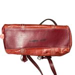Brighton  Alligator Embossed Leather Shoulder‎ Handbag Purse Bag Red Heart Charm Photo 5